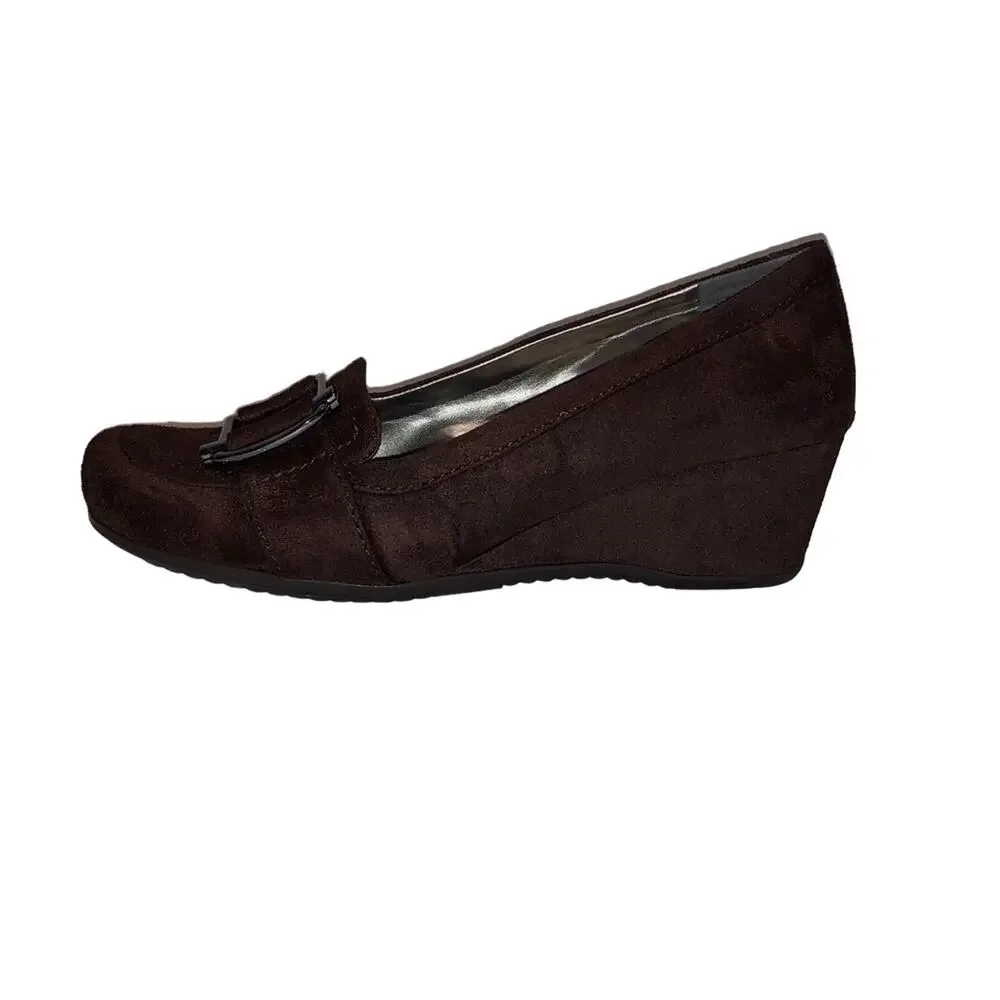 Marc Fisher Women's Atlas2 Wedge Loafers/Heels Sz 7